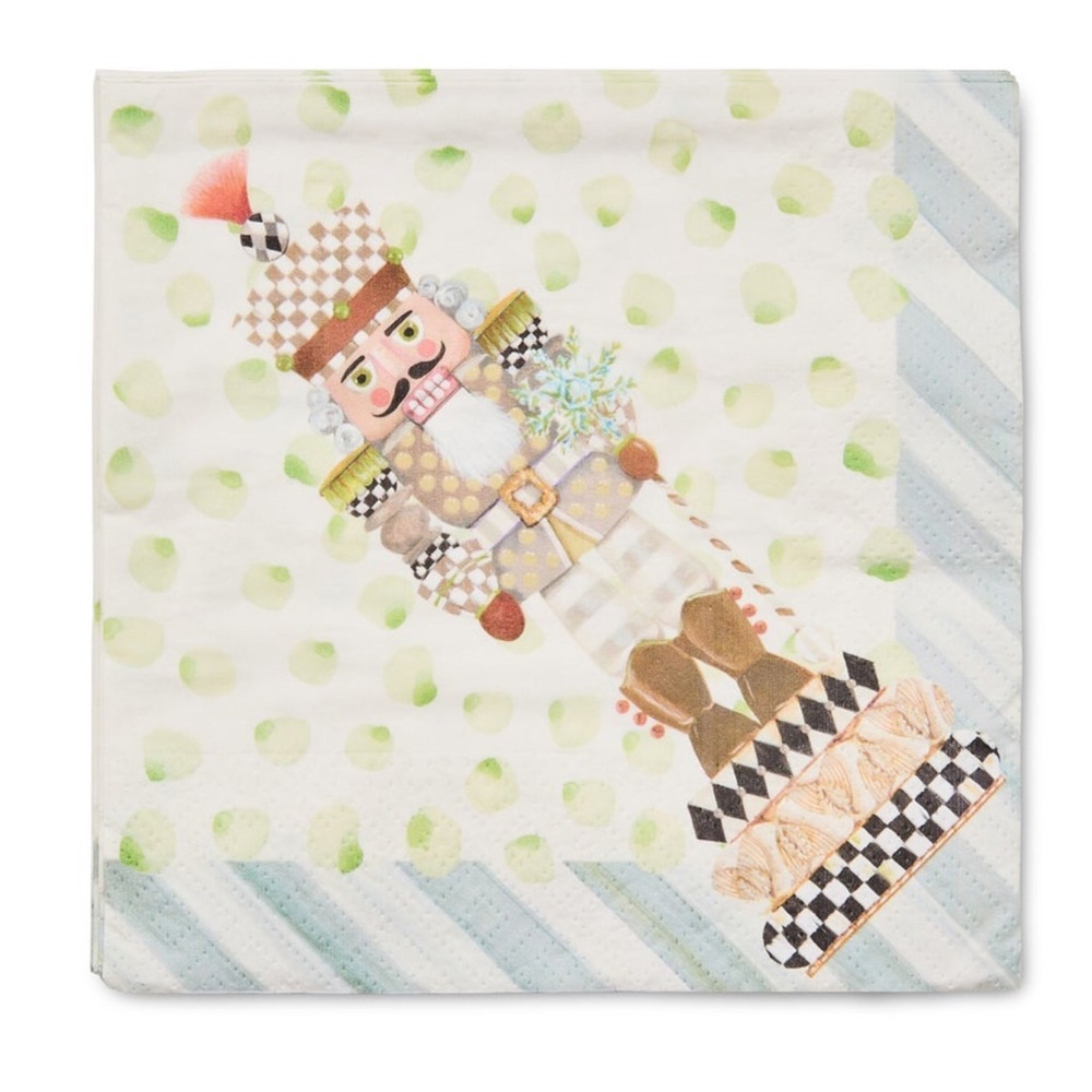 Mackenzie Childs Nutcracker Dinner Paper Napkins